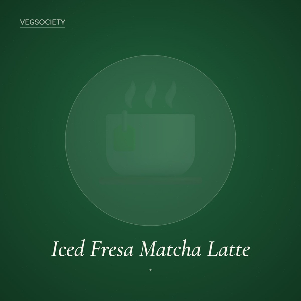 [ICED-FRES-MATC-2] Iced Fresa Matcha Latte